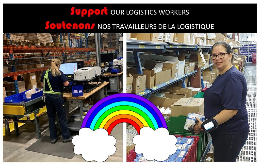 Covid-19:  Support our Logistics Workers - Soutenons nos Travailleurs de la Logistique